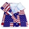 TENDA AMERICA AMERICANA U.S.A. cm.140X280 Made in Italy