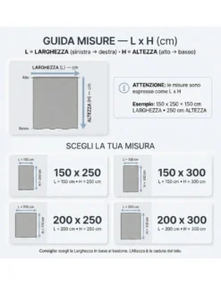 TENDA a rete ZANZARIERA marquisette DA ESTERNO piombata GIRASOLI in 4 diverse misure diverse