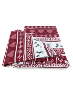 TENDA CERVINO rosso cm.160X300 confezionata MADE in ITALY