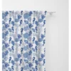 TENDA CORALLI e CAVALLUCCI MARINI BLU cm. 150X280 Confezionata Made in Italy