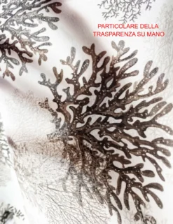 TENDA CORALLO beige cm.160X300 confezionata MADE in ITALY misto lino