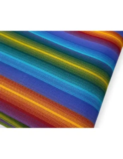 Tenda da Sole Vertigo Tex Family Multicolore 100% Poliestere Impermeabile Idrorepellente Tinto Filo Occhielli Acciaio Frangia