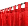 TENDA FIORDALISO in tinta ROSSO FUOCO CM. 140X290 confezionata