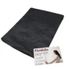 TENDA FIORDALISO in tinta unita NERO CM. 140X290 confezionata