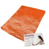 TENDA FIORDALISO in tinta unita ARANCIO CM. 140X290 confezionata