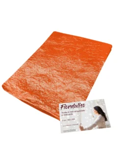 TENDA FIORDALISO in tinta unita ARANCIO CM. 140X290 confezionata