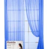 TENDA FIORDALISO in tinta unita AZZURRO CM. 140X290 confezionata
