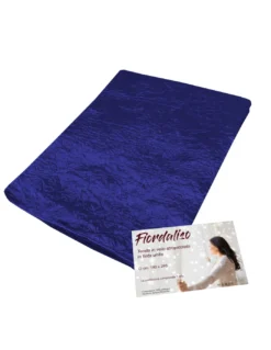 TENDA FIORDALISO in tinta unita BLU SCURO CM. 140X290 confezionata