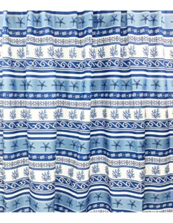 TENDA GRECIA BLU cm.160X300 confezionata MADE in ITALY
