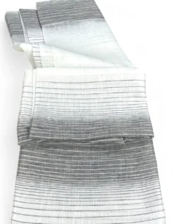 Tenda Jacquard a Righe Moderne - 140x300 cm - Fettuccia Universale - 1 Telo Elegante