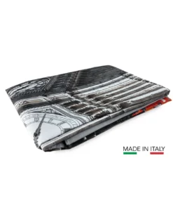 TENDA LONDRA inglese BUS cm.160X240 confezionata MADE in ITALY misto lino