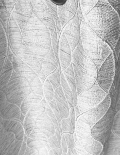 TENDA LUNEL in tinta unita GRIGIO cm. 140X280 COPRENTE confezionata