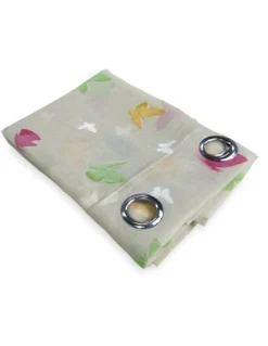 TENDA moderna FARFALLE Beige cm. 140X280 confezionata