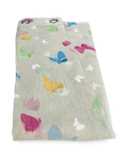 TENDA moderna FARFALLE Beige cm. 140X280 confezionata