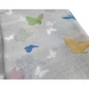 TENDA moderna FARFALLE Grigio cm. 140X280 confezionata