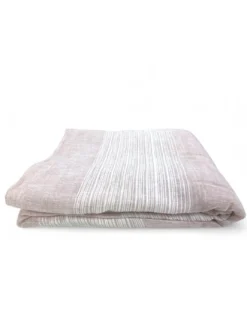 Tenda Monaco Rosa - Pannello 140x300 cm Righe Moderne - Fettuccia Universale per Bastone o Binario