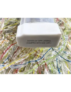 TENDA PABLO © a PERLINE anti insetti MULTICOLORE in PVC antirumore con asta in METALLO