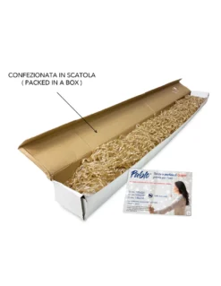 TENDA PABLO © a PERLINE anti insetti BEIGE in PVC antirumore con asta in METALLO