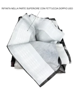 TENDA PARIGI CON L'OMBRELLO cm.160X240 confezionata MADE in ITALY misto lino