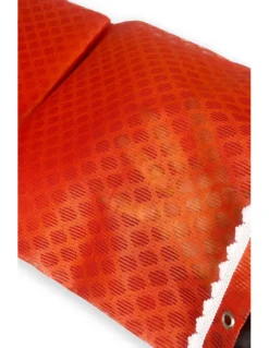 TENDA rete ZANZARIERA a ROMBO da esterno piombata in 8 misure diverse unito ARANCIO