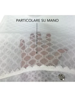 TENDA rete ZANZARIERA da esterno GIARDINO BALCONE rombo unito BIANCO cm.150X250 qualità extra