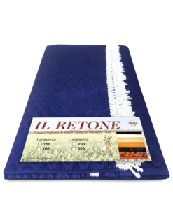 TENDA rete ZANZARIERA da esterno GIARDINO BALCONE rombo unito BLU cm.150X250 qualità extra