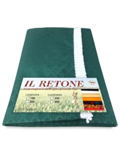 TENDA rete ZANZARIERA da esterno GIARDINO BALCONE rombo unito VERDE cm.150X250 qualità extra