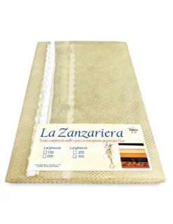 TENDA rete ZANZARIERA da esterno GIARDINO BALCONE unito BEIGE