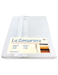 TENDA rete ZANZARIERA da esterno GIARDINO BALCONE unito BIANCO