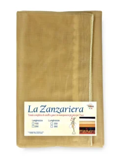 TENDA rete ZANZARIERA MARQUISETTE da esterno piombata in 8 misure diverse unito BEIGE