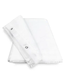 TENDA rete ZANZARIERA MARQUISETTE da esterno piombata in 8 misure diverse unito BIANCO