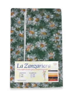 TENDA rete ZANZARIERA MARQUISETTE da esterno piombata MARGHERITE in 4 misure diverse