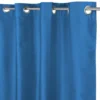 TENDA SHAY in tinta unita AZZURRO AVIO cm.140X290 CONFEZIONATA