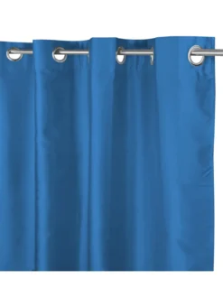 TENDA SHAY in tinta unita AZZURRO AVIO cm.140X290 CONFEZIONATA