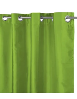 TENDA SHAY in tinta unita VERDE cm. 140X290 CONFEZIONATA