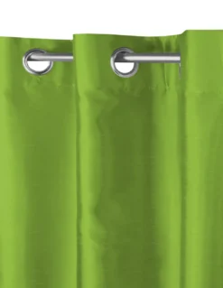 TENDA SHAY in tinta unita VERDE cm. 140X290 CONFEZIONATA