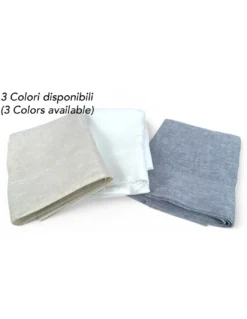 Tenda Simply 2.0 Grigia - 200x300 cm Effetto Lino - con Fettuccia per Bastoni o Binari - Tinta Unita Elegante