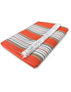 TENDA Sole da ESTERNO Giardino BALCONE Righino ARANCIO Confezionata