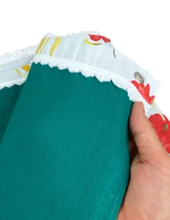TENDA SOLE da esterno GIARDINO stampata PAPAVERI confezionata
