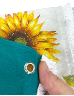 TENDA SOLE da esterno GIARDINO stampata GIRASOLE confezionata