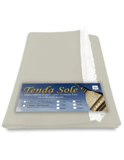 TENDA Sole da ESTERNO Giardino BALCONE Unito PANNA Confezionata