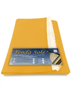 TENDA Sole da ESTERNO Giardino BALCONE Unito GIALLO Confezionata