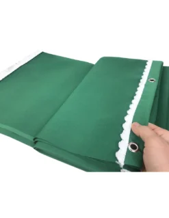 TENDA SOLE VERTIGO da esterno GIARDINO balcone VERDE UNITO impermeabile e idrorepellente