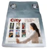 TENDA tendone TENDAGGIO CITY confezionata cm. 140x290 LONDRA Telephone Notte