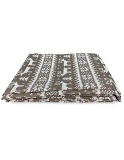 TENDA TIROLESE BEIGE MAGLIA cm.160X300 confezionata MADE in ITALY misto lino