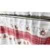 TENDA TIROLESE COASSOLO ROSSO in stile montanaro CM. 150X280 made in italy