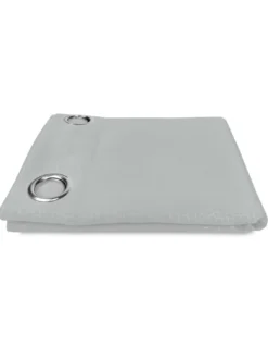 TENDA WONDERFUL in tinta unita GRIGIO CM. 140X280 BLACK OUT confezionata