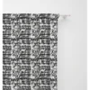 TENDA WRITTEN scritte Moderne cm. 140X280 Confezionata Made in Italy