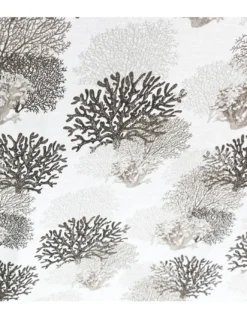 TENDINA vetro MODERNA larga 45 o 60 o 80 CORALLI BEIGE misto lino Made in Italy