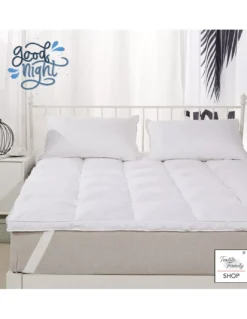 TOPPER per Materasso ANALLERGICO EFFETTO Piuma GOOD NIGHT in Microsfere Made in Italy